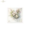 akwarela, ptaki, dzwonki, kwiaty jabłoni, wiosna, Wielkanoc, vintage*watercolor, birds, bluebells, apple blossoms, spring, Easter, vintage